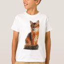 Search for cat fluffy tshirts Orange tabby