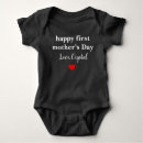 Search for first mothers day baby bodysuits Mom