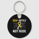 Search for deafness keychains Language