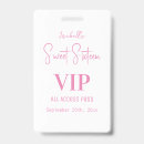 Search for vip pass sweet 16 invitations Girly