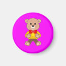 Search for bear pink magnets Teddy