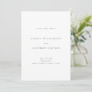 Search for stylish save the dates Minimalist