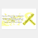 Recherche de endometriose autocollants Jaune