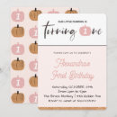 Search for turning one 1st birthday invitations Fall