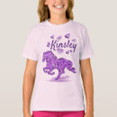 Recherche de coeur pourpre tshirts Girl