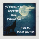 Recherche de hurlement invitations Pleine lune