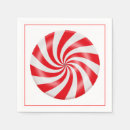 Search for peppermint candy napkins White