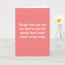Search for funny wine birthday cards Typography