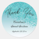 Search for teal blue sweet 16 stickers 16th birthday