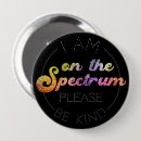 Search for autism spectrum buttons On the spectrum