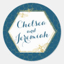 Search for honey wedding stickers Gold
