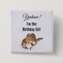 Search for western birthday buttons Cowgirl