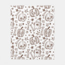 Search for vintage halloween blankets Bones