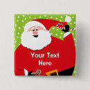Search for candy cane square buttons Santa claus