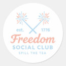 Search for vintage patriotic stickers 1776