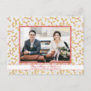 Search for married and merry holiday wedding announcement cards Elegant modern