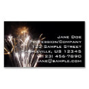 Search for fireworks business cards Patriotic