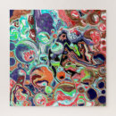 Recherche de modern art puzzles Noir