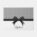 Search for bow doormats Girly