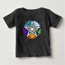 Recherche de wiccan bébé vêtements Pentagramme