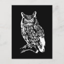 Recherche de conception de hibou cartes postales Animaux