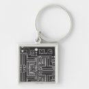 Search for maze keychains Geometric