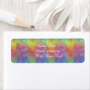 Search for rainbow butterfly return address labels Butterflies