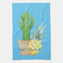 Search for cacti tea towels Blue