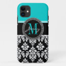 Search for aqua damask iphone cases Elegant