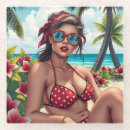Recherche de bikini dessous de verres Femme
