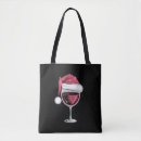 Search for funny tote bags Santa