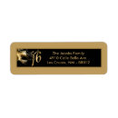 Search for gold sweet 16 return address labels Party