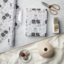 Search for black and grey wrapping paper Girly