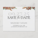 Search for rust save the date postcards Autumn