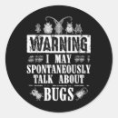 Search for funny bug stickers Entomology