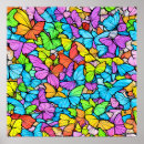 Search for colorful butterflies posters Rainbow