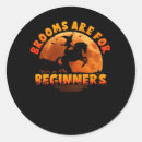 Search for witch on broom stickers Halloween