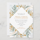 Search for gold glitter wedding invitations Watercolor