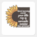 Search for mornings stickers Sarcastic