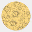 Search for yellow moon stickers Whimsical