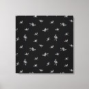 Search for black and white floral canvas prints Botanical