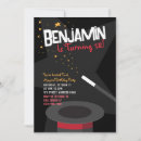 Recherche de baguettes invitations Magicien