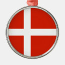 Recherche de drapeau danemark ornements Noël