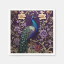 Search for peacock napkins Purple