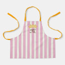 Search for decorated initial aprons For kids