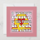 Search for woman power cards Power of love