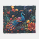 Search for peacock blue blankets Flowers