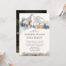 Search for ski wedding invitations Pine forest