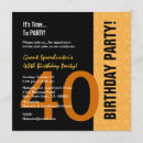 Search for 49th birthday invitations Forty