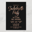 Recherche de gold bachelorette party invitations Fête de la bachelorette